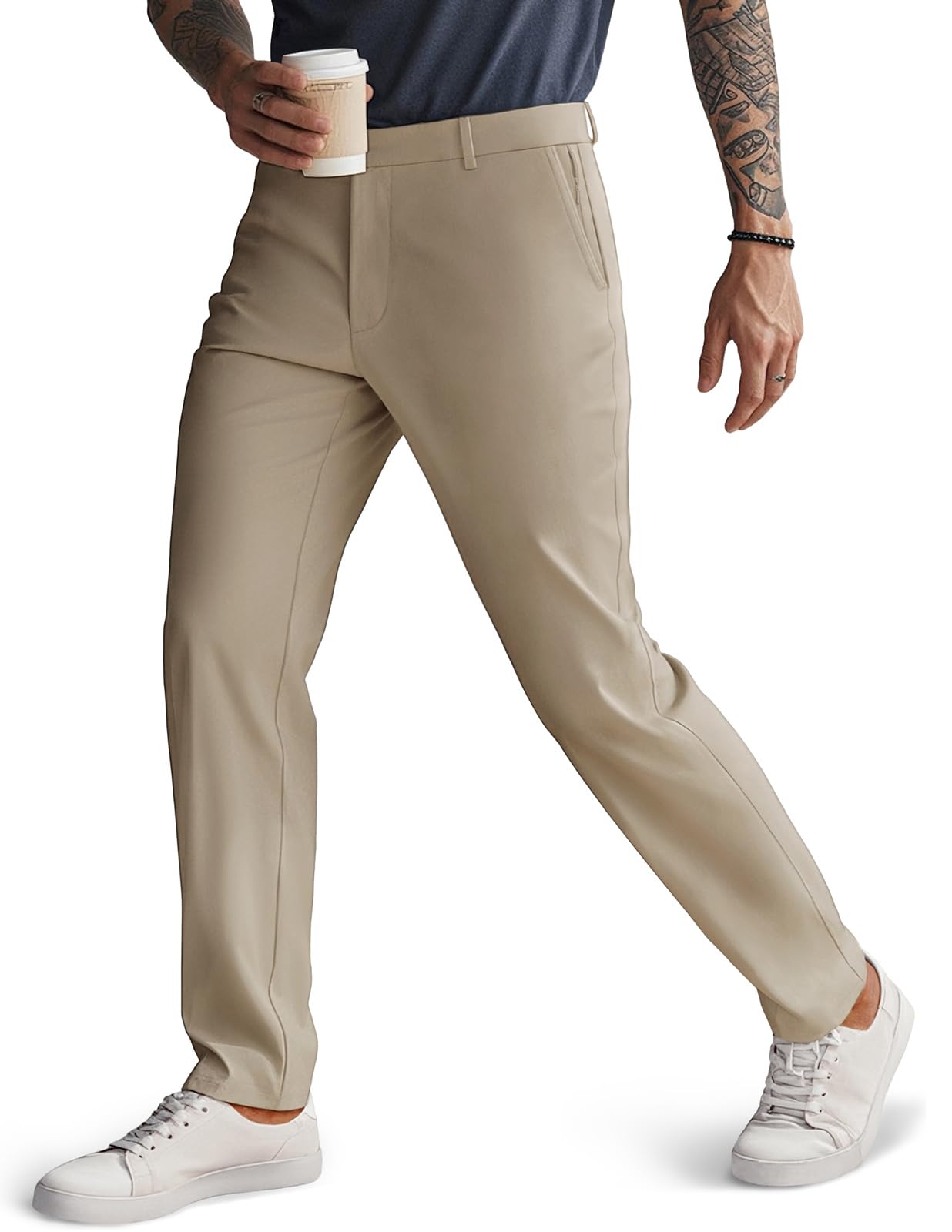 Pantalon poches zippées PJ PAUL JONES - Boutique ÉclatsChic