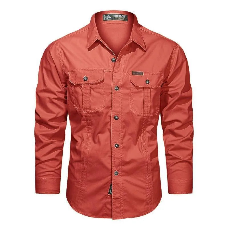 Chemise cargo printemps automne - Boutique ÉclatsChic