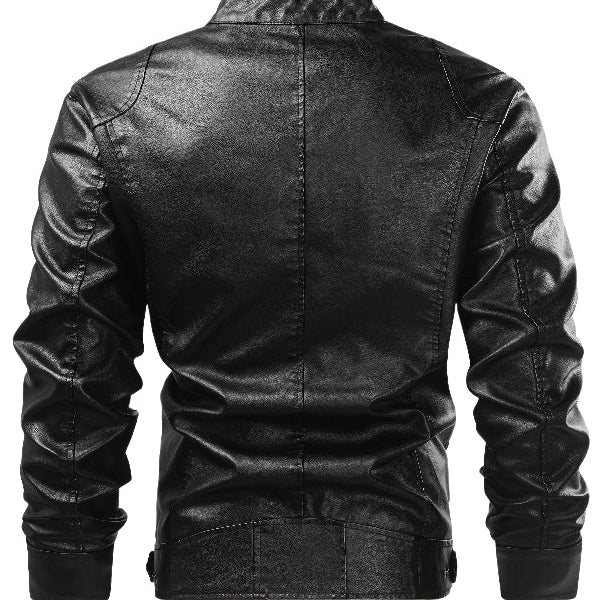Veste de Moto Homme en Similicuir - Boutique ÉclatsChic