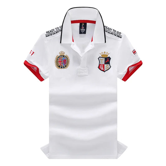Polo de foot classique suisse 100 % coton - Boutique ÉclatsChic